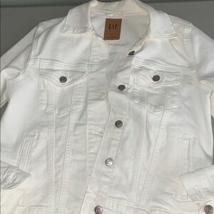 GAP Ivory Denim Jacket